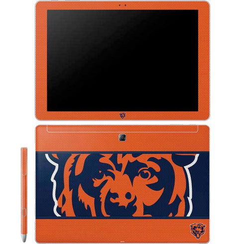 NFL Chicago Bears Zone Block Galaxy Book 12in Skin